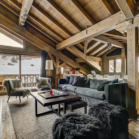 Luxurious Ski-in Ski-out Duplex On Slope * Куршевель