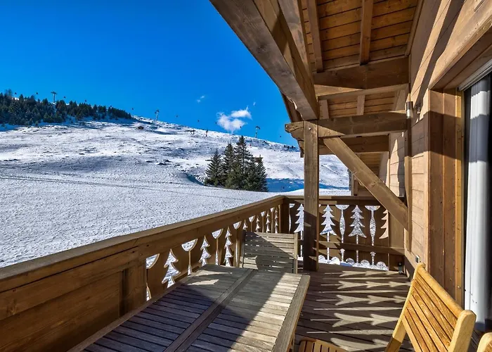 Luxurious Ski-in Ski-out Duplex On Slope * Courchevel