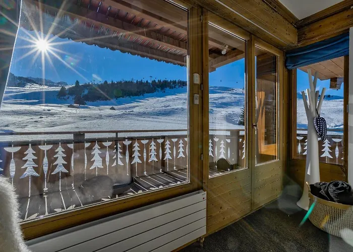 Daire Luxurious Ski-in Ski-out Duplex On Slope *