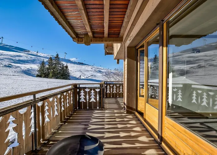 Luxurious Ski-in Ski-out Duplex On Slope Daire *