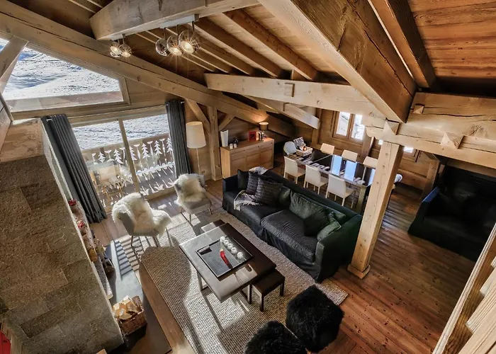 Luxurious Ski-in Ski-out Duplex On Slope Daire Courchevel
