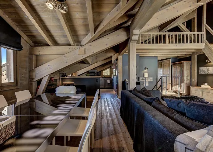 Luxurious Ski-in Ski-out Duplex On Slope 公寓 谷雪维尔