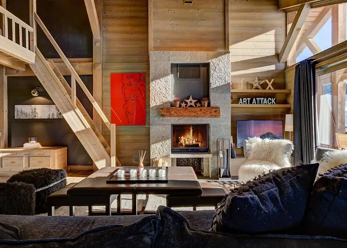 Luxurious Ski-in Ski-out Duplex On Slope Daire