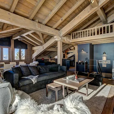 Luxurious Ski-in Ski-out Duplex On Slope Lägenhet Courchevel