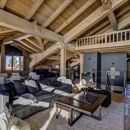 Luxurious Ski-in Ski-out Duplex On Slope Courchevel